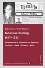 Buchcover Johannes Stelling 1877–1933