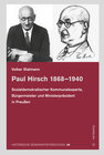 Buchcover Paul Hirsch 1868–1940