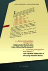 Buchcover „… denen mitzuwirken versagt war.“ / “... to whom participation was denied.”