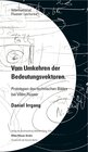 Buchcover Daniel Irrgang. Vom Umkehren der Bedeutungsvektoren. Prototypen des technischen Bildes bei Vilém Flusser. International 