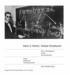 Buchcover Hans G Helms: »Vokale Strukturen« »Fa:m’ Ahniesgwow", »Golem«, »Konstruktionen« Partituren, Materialien, Tondokumente