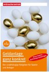 Buchcover Geldanlage ganz konkret