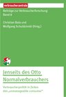 Buchcover Beiträge zur Verbraucherforschung Band 8 Jenseit des Otto Normalverbrauchers