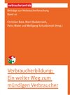 Buchcover Beiträge zur Verbraucherforschung Band 10 Verbraucherbildung