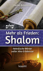 Buchcover Mehr als Frieden: Shalom