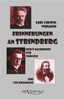 Buchcover Erinnerungen an Strindberg nebst Nachrufen für Ehrlich und von Bergmann