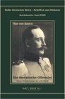 Buchcover Prinz Max von Baden. Die moralische Offensive. Deutschlands Kampf um sein Recht