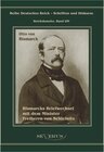Buchcover Otto Fürst von Bismarck. Bismarcks Briefwechsel mit dem Minister Freiherrn von Schleinitz 1858–1861