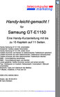 Buchcover Samsung GT-E1150 leicht-gemacht