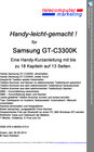 Buchcover SAMSUNG GT-C3300K leicht-gemacht