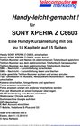 Buchcover SONY XPERIA Z C6603 leicht-gemacht