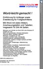 Buchcover Word-leicht-gemacht