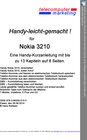 Buchcover Nokia 3210-leicht-gemacht