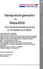 Buchcover Nokia 6030-leicht-gemacht