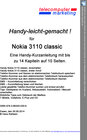 Buchcover Nokia 3110 classic-leicht-gemacht