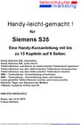 Buchcover Siemens S35-leicht-gemacht