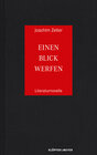 Buchcover Einen Blick werfen