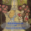 Buchcover Alice im Wunderland und Alice hinter den Spiegeln