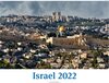 Buchcover Israelkalender 2022 White Version
