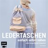 Buchcover Ledertaschen einfach selber nähen