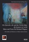 Buchcover Sätze und Texte für Richard Wagner