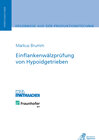 Buchcover Einflankenwälzprüfung von Hypoidgetrieben
