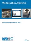 Buchcover Forschungsbericht 2013/ 2014