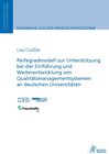 Buchcover Reifegradmodell zur Unterstützung bei der Einführung und Weiterentwicklung von Qualitätsmanagementsystemen an deutschen 