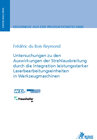 Buchcover Untersuchungen zu den Auswirkungen der Strahlausbreitung durch die Integration leistungsstarker Laserbearbeitungseinheit