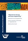 Buchcover Materials for energy and power engineering : (Werkstoffe für die Elektrotechnik)