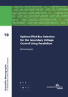 Buchcover Optimal pilot bus selection for the secondary voltage control using parallelism