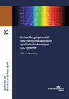 Buchcover Entwicklungssystematik des Thermomanagements qualitativ hochwertiger LED-Systeme