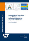 Buchcover Implementierung eines Moduls zur großflächigen In-Line Blitzlampentemperung von gesputterten ITO-Schichten