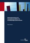 Buchcover Güteuntersuchung von Imputationsverfahren für unvollständige Datenmatrizen
