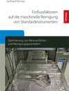 Buchcover Einflussfaktoren auf die maschinelle Reinigung von Standardinstrumenten
