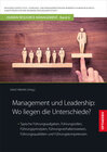 Buchcover Management und Leadership: Wo liegen die Unterschiede?