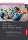 Buchcover Universitäten und Hochschulen im Wandel