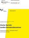 Buchcover Vierter Bericht: Landes-Demokratiezentren