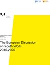 Buchcover The European Discussion on Youth Work 2015-2020