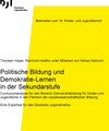 Buchcover Politische Bildung und Demokratie-Lernen in der Sekundarstufe