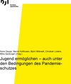 Buchcover Jugend ermöglichen – auch unter den Bedingungen des Pandemieschutzes