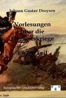 Buchcover Vorlesungen über die Freiheitskriege