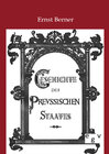 Buchcover Geschichte des Preußischen Staates