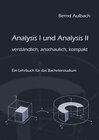 Buchcover Analysis I und Analysis II verständlich, anschaulich, kompakt