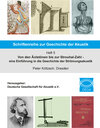 Buchcover Schriftenreihe zur Geschichte der Akustik - Heft 5