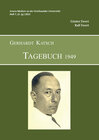 Buchcover Gerhardt Katsch - Tagebuch 1949