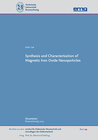 Buchcover Synthesis and Characterization of Magnetic Iron Oxide Nanoparticles