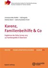 Buchcover Karenz, Familienbeihilfe & Co