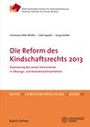 Buchcover Die Reform des Kindschaftsrechts 2013