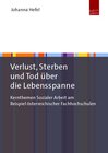 Buchcover Verlust, Sterben und Tod über die Lebensspanne